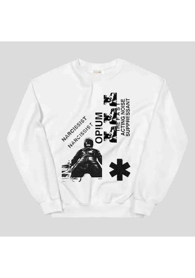Startmore Playboi Carti Sweatshirt Beyaz Beyaz