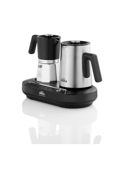 Ok0027 Rich Moka Pot Chrome