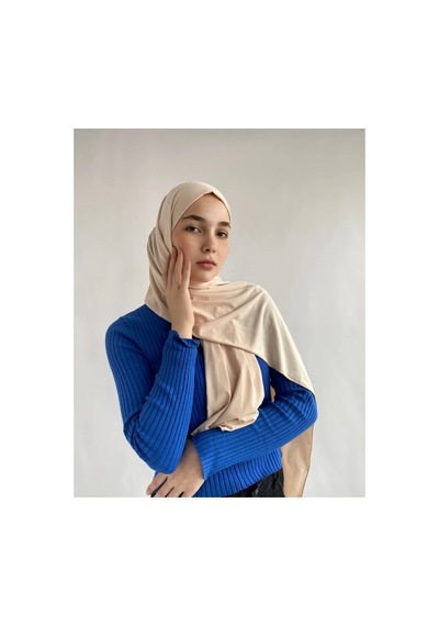 Ardün Hijab Taş Luxury Penye Şal Taş - 665208104 Taş