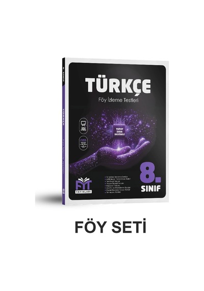 8. Sınıf Föy Seti Türkçe, Matematik, Fen, İngilizce, T.c. İnkılap, Din Kültürü Testleri
