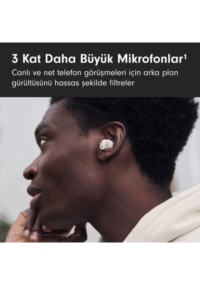 Studio Buds + Gürültü Önleme Özellikli Gerçek Kablosuz Kulaklık, Apple Ve Android İle Gelişmiş Uyumluluk, Yerleşik Mikrofon, Tere Dayanıklı Bluetooth Kulaklık - Şeﬀaf