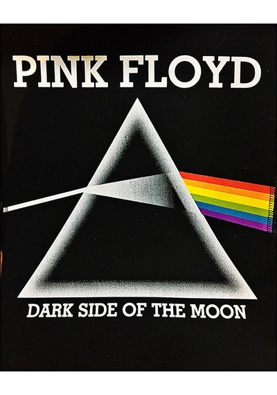 Zepplin Giyim Pink Floyd Dark Side Of The Moon Siyah Büyük Sırt Patch Yama