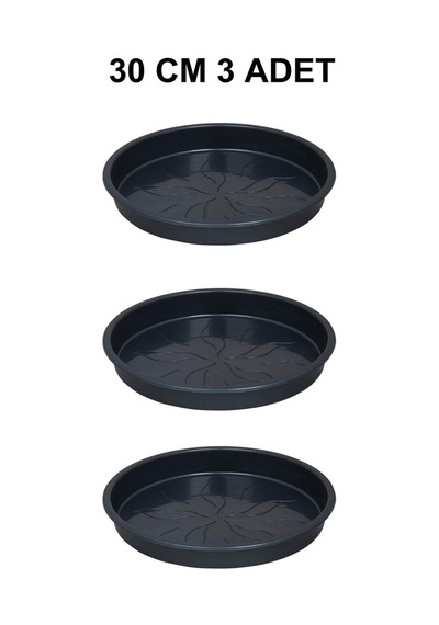Grow Wizard Yuvarlak Saksı Altlığı 30 Cm 3 Adet