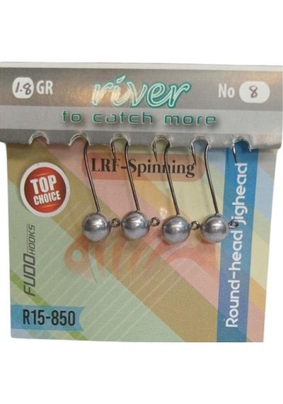 River Top Kafa Jig Head 4p 1,8gr
