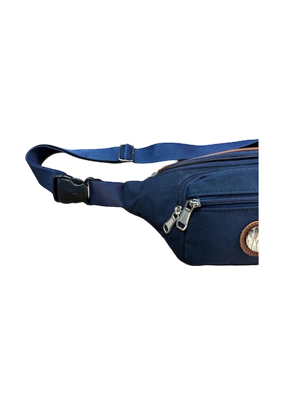 Monte Lui Unisex Kanvas Kumaş Bel Ve Çapraz Çanta Lacivert