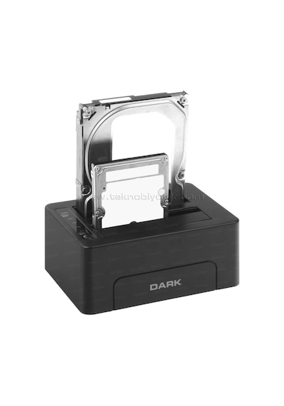 Dark Storex D26C Çift 3.5"/2.5" Destekli. Offline Klonlama Özelli