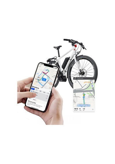 Micflip P20 Bisiklet Reflektörü Suya Dayanıklı Akıllı Takip Cihaz Özellikli Kırmızı