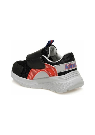 Kinetix Strenx 1Fx Erkek Çocuk Siyah-A.Gri-Kırmızı Günlük Sneaker