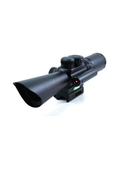 3.5-10x40 Nikula Zoomlu Av Tüfeği Dürbünü Ateşli Aletler Lazerli Dürbün Siyah