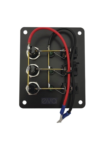 Sealux 3'Lü Dikey, Izoleli, Switch Panel, Sigortalı