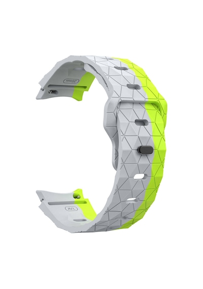 Galaxy Uyumlu Watch 6 40mm Krd-116 20mm Futbol Desenli Spor Tasarımlı Silikon Kordon