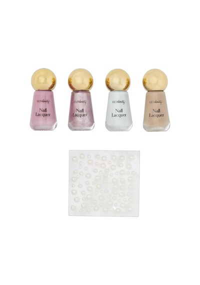 Ulta Beauty Renkli Tırnak Cilası ve İnci Tırnak Taşları Seti