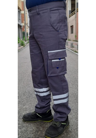 Kargo Iş Pantolon Gri& Mavi Gri
