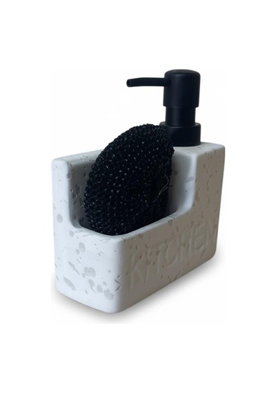 Seramik Sıvı Sabunluk 300ml Beyaz 48781