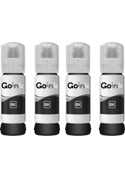 Goink Epson 103 Uyumlu Siyah Mürekkep Seti - 4 X 70ml Ekonomik Paket