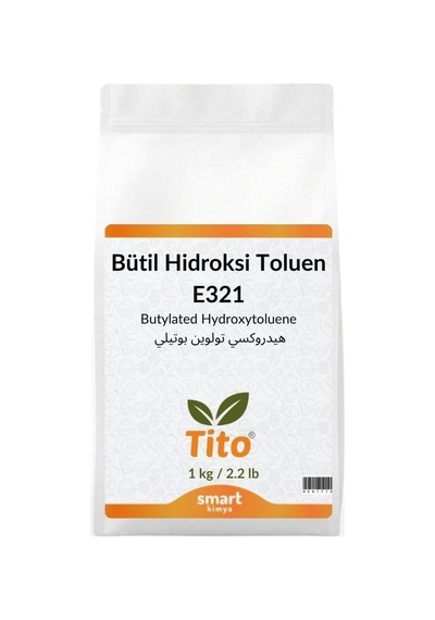 Bütil Hidroksi Toluen Bht E321 Gıda Tipi 1 Kg