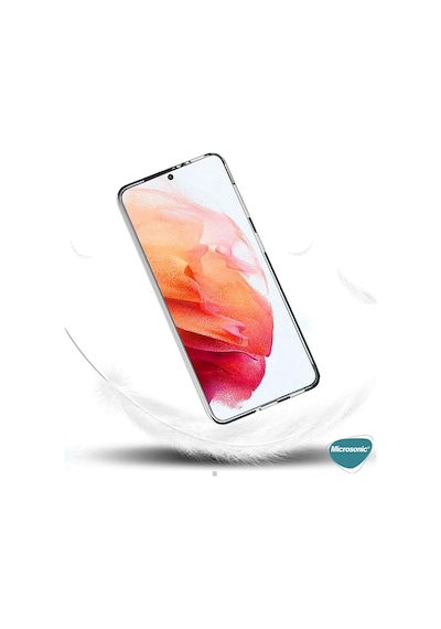 Microsonic Samsung Uyumlu Galaxy S22 Kılıf Transparent Soft