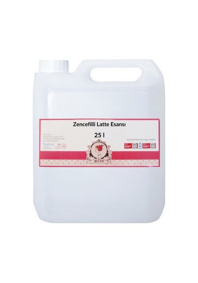 Zencefilli Latte Esansı 25 Litre Zencefil