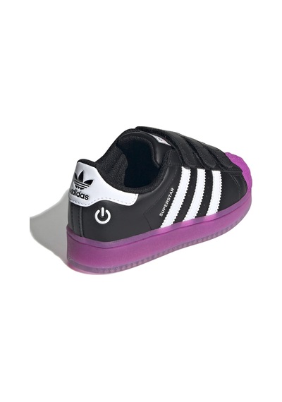 Adidas Ig7002-c Superstar Led Lıght Çocuk Spor Ayakkabı Siyah Ig7002-c Siyah Mor Siyah - Mor