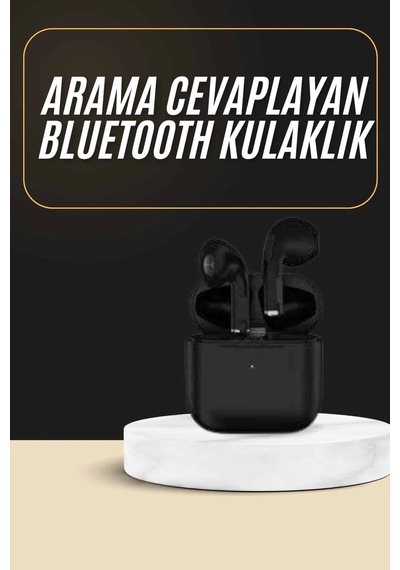 Mey İthalat En Çok Tercih Edilen Bluetooth Kulaklık Mikrofonlu Silikonsuz Dokunmatik Kontrol