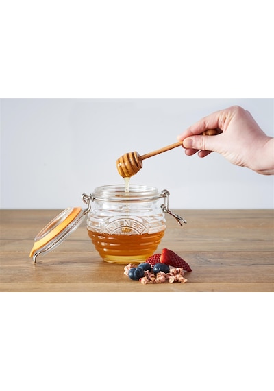 Kilner Ahşap Kepçeli Bal Kavanozu 400 ML