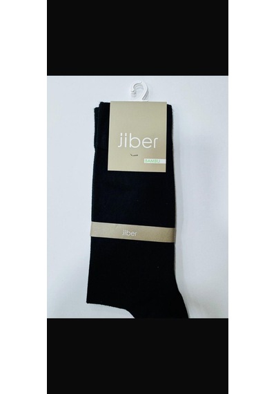 Jiber Erkek Bambu Soket Çorap 6 Çift-5500 Siyah