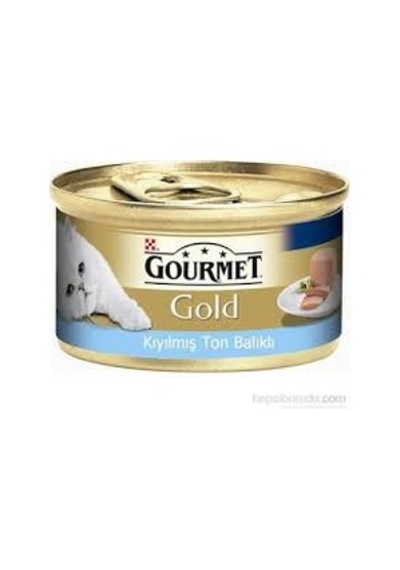 Gourmet Gold Kıyılmış Ton Balıklı Kedi Konservesi 5 Li Paket