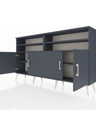 Arges Konsol 6 Raflı 4 Kapaklı 176x30x99 Antrasit-antrasit/aytaşı Antrasit-antrasit/aytaşı Arges Konsol 6 Raflı 4 Kapaklı 176x30x99 Antrasit-antrasit/aytaşı Antrasit-antrasit/aytaşı