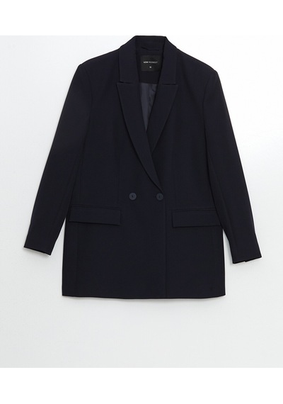 Lcw Modest Lacivert Kadın Blazer Ceket