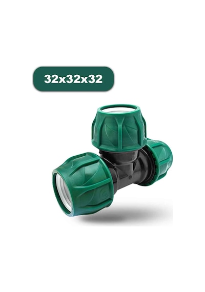 Poelsan Kablin Te 32X32X32 Kangal Boru Ekleme Te Sulama Borusu Ka