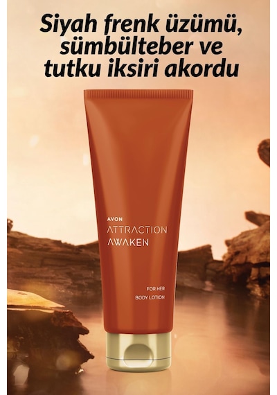 Avon Attraction Awaken Kadın Vücut Losyonu 125 ML Avon Attraction Awaken Kadın Vücut Losyonu 125 ML