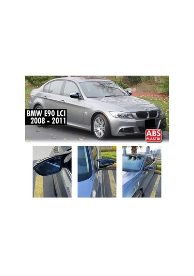 Bmw 3 Serisi E90 Lci Makyajlı Yarasa Ayna Kapağı - 2008 - 2011
