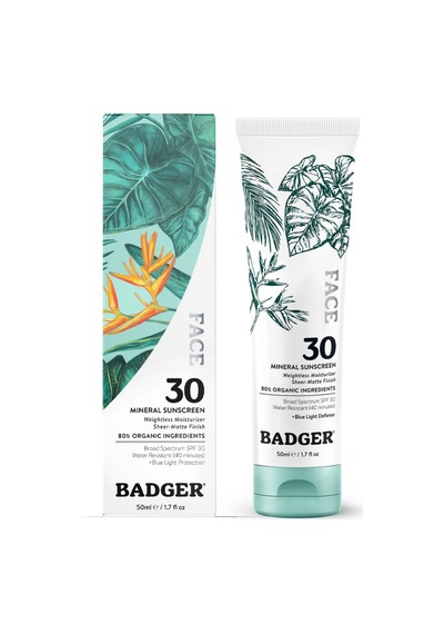 Badger Spf30 Face Mıneral Sunscreen Cream