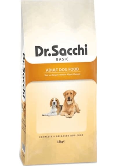 Dr.Sacchi Basic Chicken Tavuklu Yetişkin Köpek Maması 15 KG Dr.Sacchi Basic Chicken Tavuklu Yetişkin Köpek Maması 15 KG