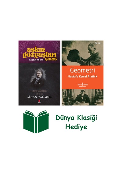 Aşkın Gözyaşları Şems - Kalem Arkası + Geometri + Dünya Klasiği Hediye