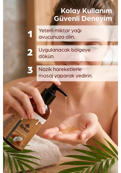 2 Adet Hindistan Cevizi Aromalı Erotik Vücut Masaj Yağı 120 Ml - 304969108