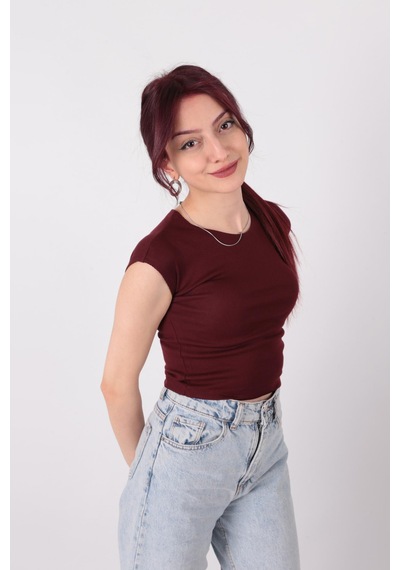 Busem S0015601 Kadın Bluz Bordo