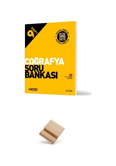 Hız 9. Sınıf Maarif Coğrafya Soru Bankası Ve Telefon Standı