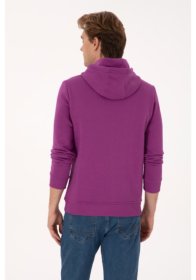 U.s. Polo Assn. Erkek Menekşe Sweatshirt 50295176-vr037 Menekse