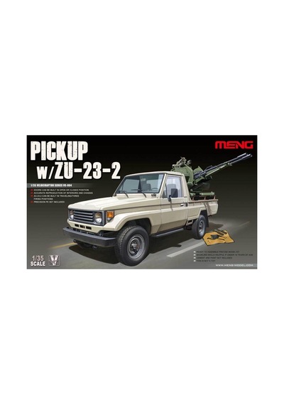 1/35 Zu-23-2 Silahlı Toyota Kamyonet Maketi, Meng Vs004