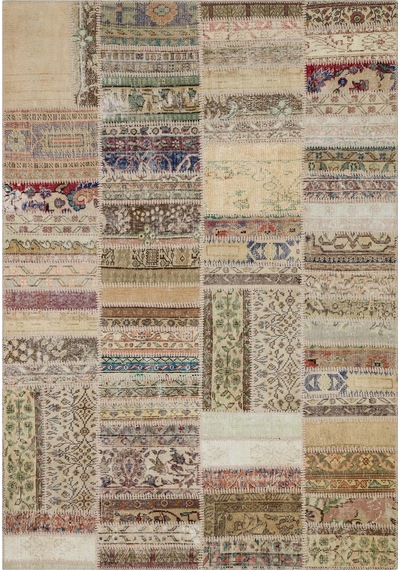 Eşsiz Ve Özgün Patchwork Halı 230x160 Cm 6361