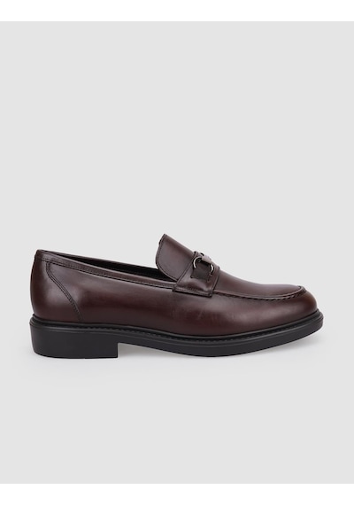 Cabani Venano %100 Hakiki Deri Kahverengi Tokalı Erkek Loafer