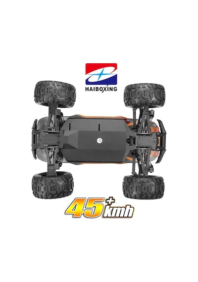 Haıboxıng 1/16th Scale 4wd Brushless Truck Uzaktan Kumandalı Araba Rtr Sarı + 1300 Mah 7.4v 2s 30c Lipo Batarya