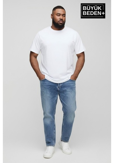 Superlife Büyük Beden Erkek Basic Bisiklet Yaka 2'li Tişört Seti 3xl-6xl Spr26bts510+2 Whıte-whıte Superlife Büyük Beden Erkek Basic Bisiklet Yaka 2'li Tişört Seti 3xl-6xl Spr26bts510+2 Whıte-whıte