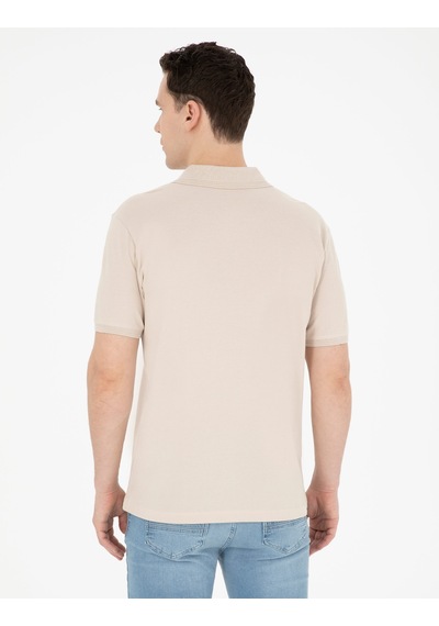 Pierre Cardin Erkek Taş Tişört Basic 50280754-vr049