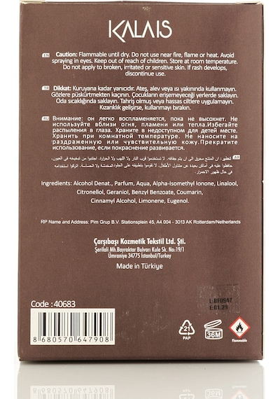 Alberto Taccini Kalais Erkek Parfüm EDP 100 ML