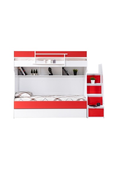 Ranza, Cesur Yavrulu Ranza - Kırmızı 2 Adet Comfort Yatak 90 X 190 CM