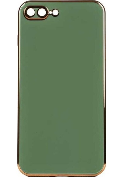 Apple Uyumlu iPhone 7 Plus Kılıf Zore Bark Kapak Yeşil
