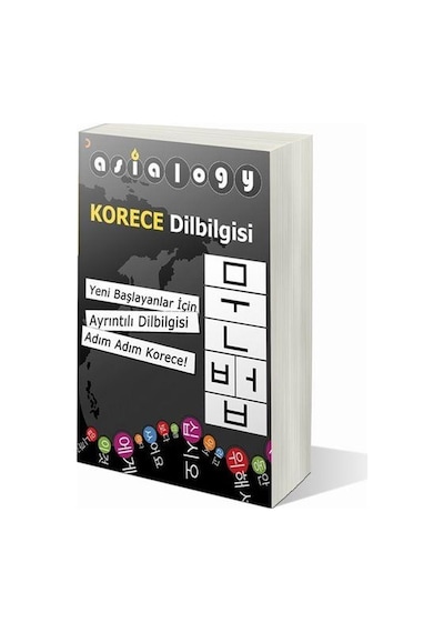 Cinius Yayınları Asialogy Korece Kelimeler Alfabe ve Dil Bilgisi 3 Kitap Set