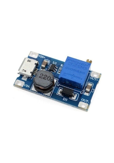 Mt3608 2a Dc-dc Voltaj Yükseltici Güç Modülü - Micro Usb Çıkış